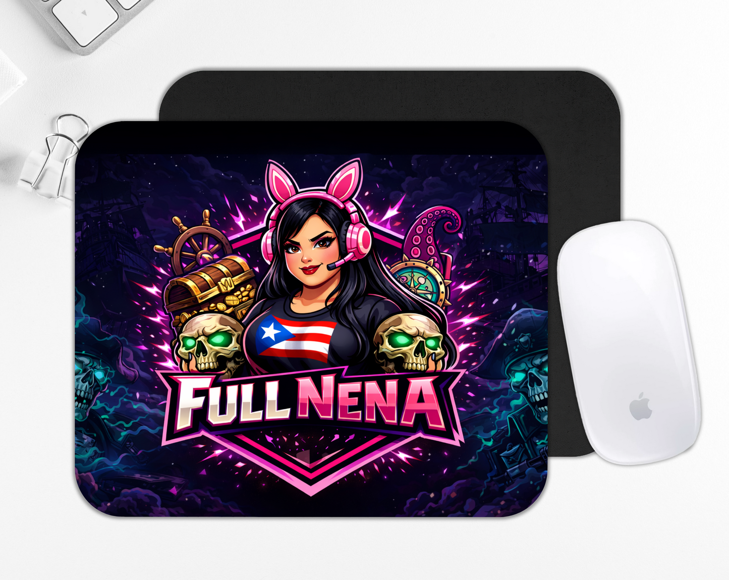 Custom Gaming Mousepad Personalized with Name & Image | Gamer Desk Setup | Roblox Fortnite Anime Mouse Pad Gift