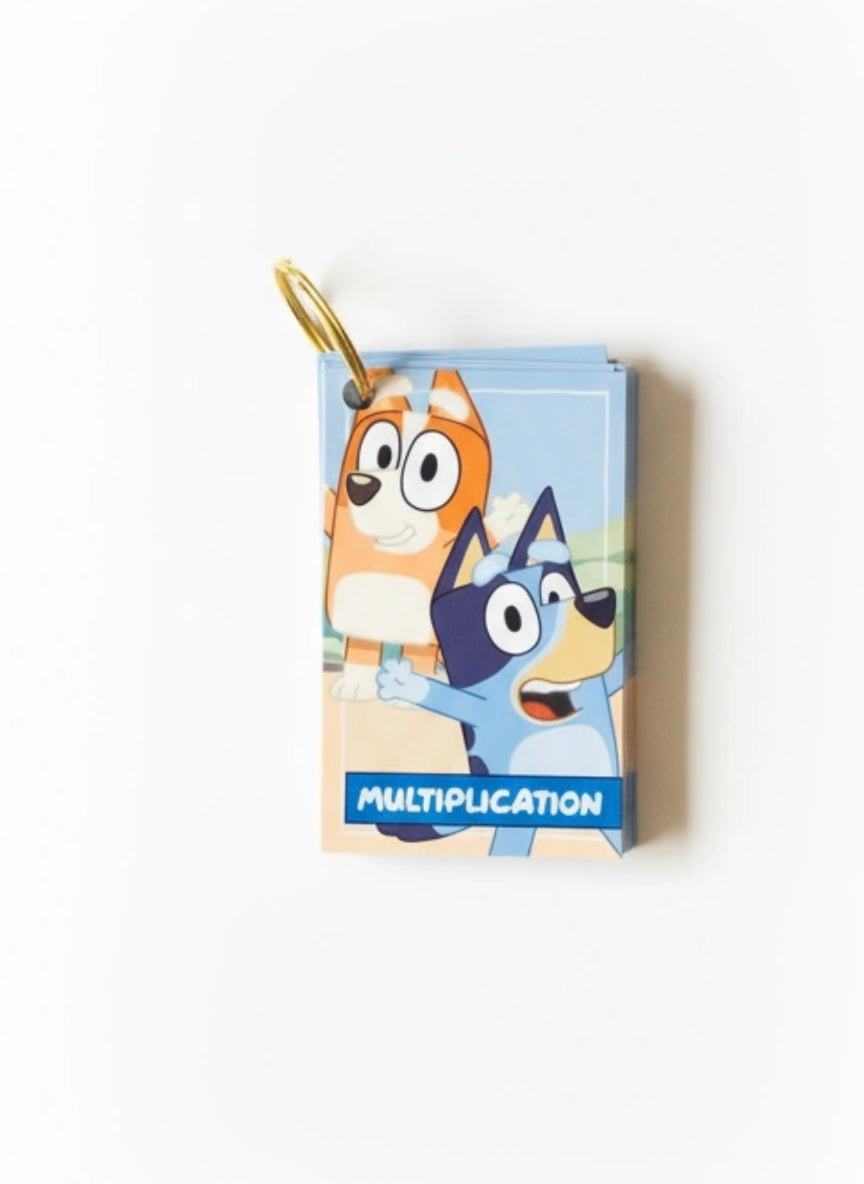 Multiplication Tables Keychain