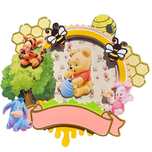 Pooh Cake Topper 🍯