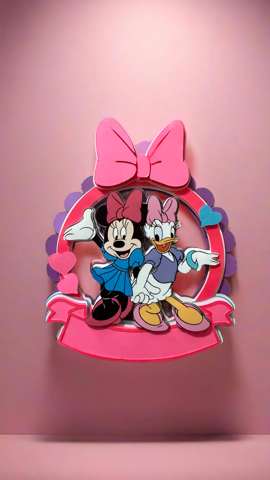 Minnie & Daisy Cake Topper